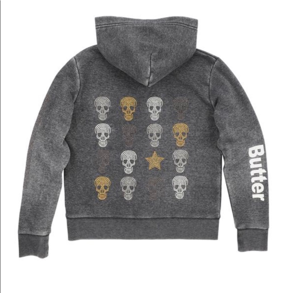 Butter skulls zip up